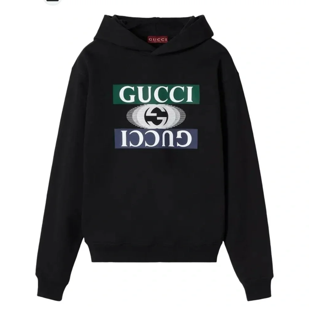 Gucci interlocking G jersey, cotton hoodie size medium fits large NWT